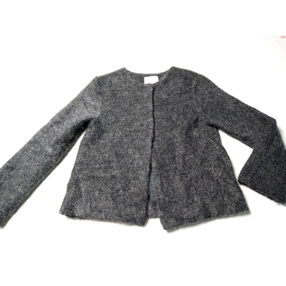 Zara Girls Vintage Style Soft Collection Outerwear jacket coat 13/14 Dark coat